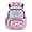 Pink Volleyball Bow, variant on Pzuqiu Black Leopard Bow School Backpack for Boys 17 Inch Large Capacity Kids Backpacks Portable School Bookbags with Adjustable Shoulder Strap Lightweight Schoolbags for Students