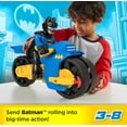 Imaginext DC Super Friends Batman Toys, XL Batcycle and Batman Figure, 10inches