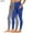 Multicolor 2, variant on BLTIBY 2PC Women's Yoga Pants High Waist Solid Colour Tummy Control Leggings with Pockets Workout Tight Athletic Trousers Multicolor M