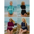 thumbnail image 6 of BeautyIn Swim Shirt for Women UV Sun Protection Rash Guard Surfing Top, 6 of 6