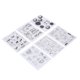 thumbnail image 4 of Sellos Transparentes, Reutilizables, 6 Unidades, Sellos De Silicona Transparente Multiusos, Decoración Artesanal Para Hacer Tarjetas Higoodz Otros, 4 of 8