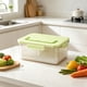 thumbnail image 4 of Mini frigorífico portátil con contenedor aislante para almacenar alimentos en bolsa de hielo para viajes de acampada tipo picnic, 4 of 7