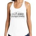 thumbnail image 2 of Skyline Colorado Springs Tank Top Fitted Racerback Women's 2X-Large Heather Grey, 2 of 5