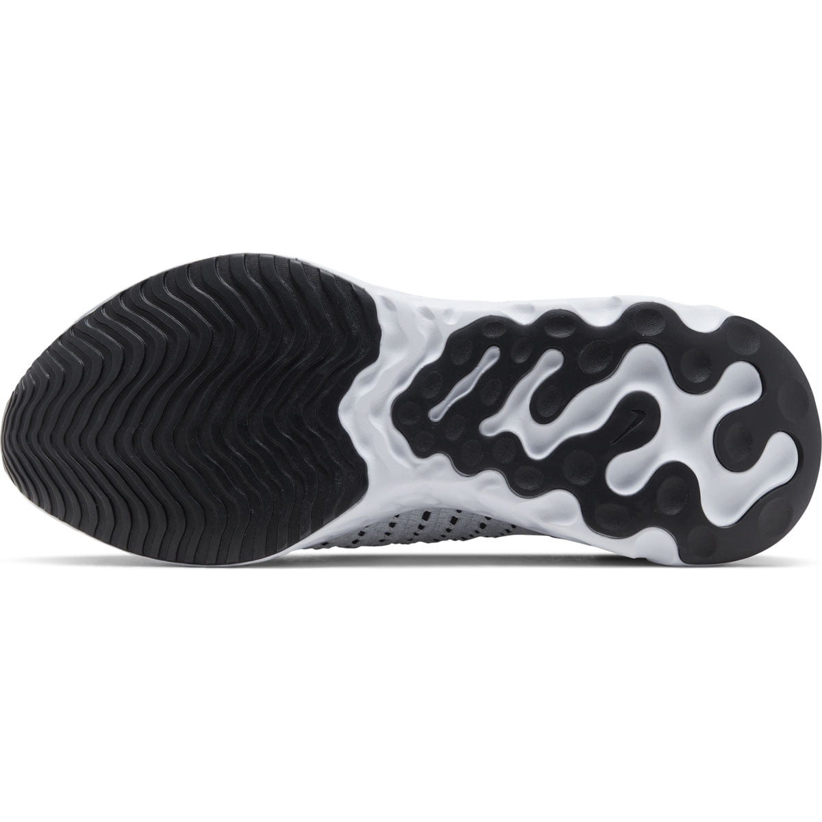 Nike Men's React Phantom Flyknit 2 Running Shoes White | Gray Size 7