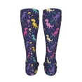 thumbnail image 6 of KLL Colorful Dinosaur Print Cool Socks Men's Women's Crew Socks Funny Crazy Novelty Stockings, 6 of 8