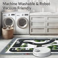 thumbnail image 5 of ODIKA 8'x10' Machine Washable Non-Slip Area Rug, Car for Nursery Room High Traffic Rug with Pad, Gray, 90009, 5 of 8