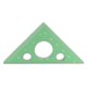 thumbnail image 1 of Regla De Medida De ángulo Recto De 45 Grados, aleación De Aluminio, Herramienta De Carpintería De Carpintero Cuadrada Triangular Para Proyectos De Bricolaje, 1 of 7