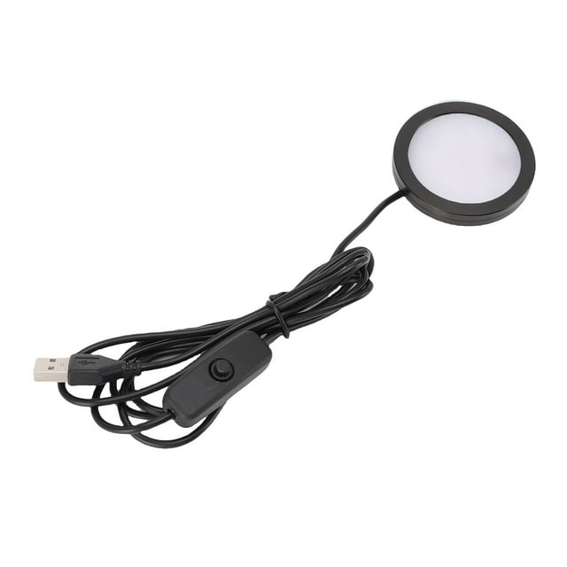 Foco LED, Luz Redonda LED Ultrafina Para Gabinete, Estantería, Refrigerador Para Vinos