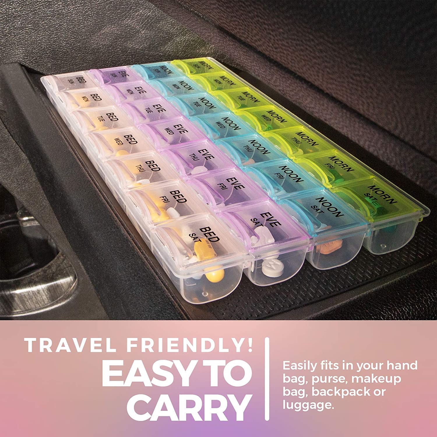 MEDca Monthly Pill Organizer 2-Pack photo 4