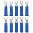 thumbnail image 2 of Spade 10pcs/Set Adaptador de Plátano Conectores de Alambre de Espada aislados Terminales de Enjuague Eléctrico para El Multímetro, 2 of 7