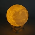 thumbnail image 2 of Lámpara de luna 3D USB LED Noche Luz de luna Regalo Sensor táctil Cambio de 3 colores Hugtrwg Para estrenar, 2 of 6