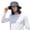 1-GY24090, variant on XIAOCHA Mens Solid Boonie Hat Neck‑Flap Bucket Hat Hiking Headwear,BU2