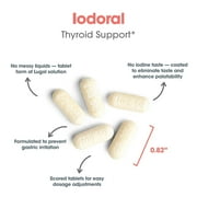 Optimox Iodoral 50 mg - Iodine & Potassium Iodide Supplement for Thyroid & Immune System Support- Non-GMO & Gluten-Free - 90 Servings - 90 Count