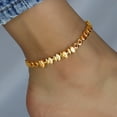 thumbnail image 2 of Kaashcustoms Adjustable 14K Gold Anklet Bracelet for women and Girls Adjustable Chain Anklet Best jewelry gift for her, 2 of 2