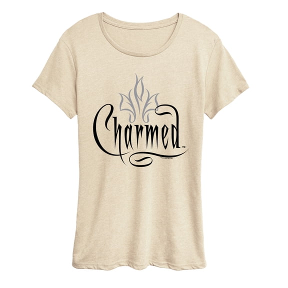 Charmed - Large Black Logo - Women's Short Sleeve Graphic T-Shirt