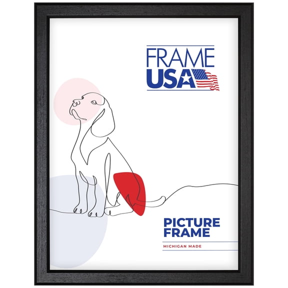 Coffee Bean - Narrow Dark Brown 18x24 Inch Picture Frame