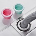 thumbnail image 2 of ENJOYW Anneau d'Étanchéité Résistant à l'Abrasion Anti-Nuisibles TPR Bouchon d'Étanchéité pour Machine à Laver Tuyau d'Égout Anneau d'Étanchéité TPRSILize Bl, 2 of 7