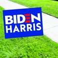 Biden Harris Vote For President 2024 Coroplast Yard Sign With H Stake