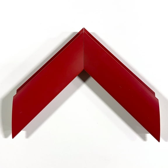 2" Readymade Wood Picture Frame (Round Red) (11x14, Add Acrylic & Backing)