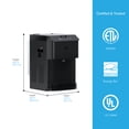 thumbnail image 7 of Brio 700 Series Countertop Digital 3-Stage Water Cooler Dispenser, Connects to your water line, Height 19.3", 7 of 7