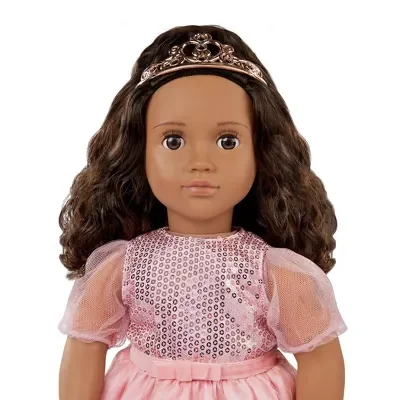 our generation doll pink dress Pretty pink gown for 18" dolls, fits American Girl, Our Generation, and similar dolls