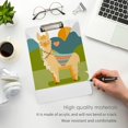 thumbnail image 5 of FMSHPON Cute Alpaca Clipboard Hardboard Wood Nursing Clip Board and Pull for Standard A4 Letter 13x9 inches, 5 of 6