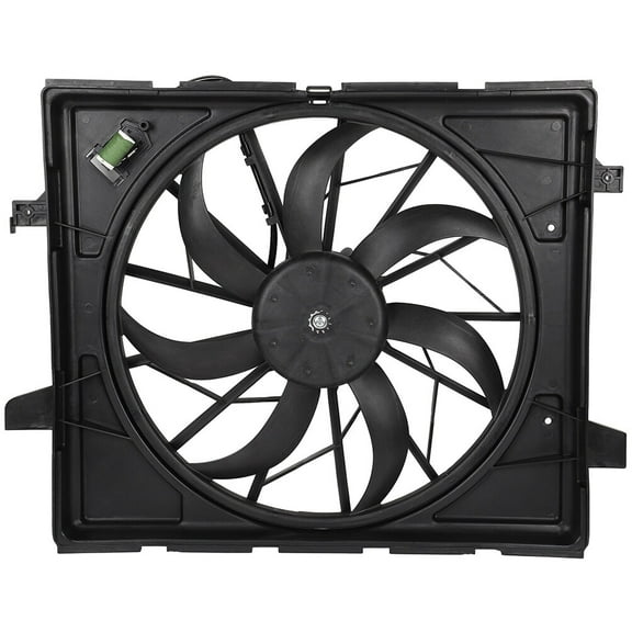 SCITOO Radiator Cooling Fan Compatible with 2011 2012 2013 2014 2015 2016 2017 for Dodge Durango for Jeep Grand Cherokee 622660 674-01014A 334-55029-000