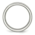 thumbnail image 2 of Auriga Fine Jewelry Stainless Steel Polished 4 mm June Pink CZ Ring for Women Size 8, 2 of 6