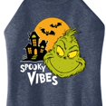thumbnail image 3 of The Grinch - Grinch Spooky Vibes - Juniors High Neck Tank Top, 3 of 5