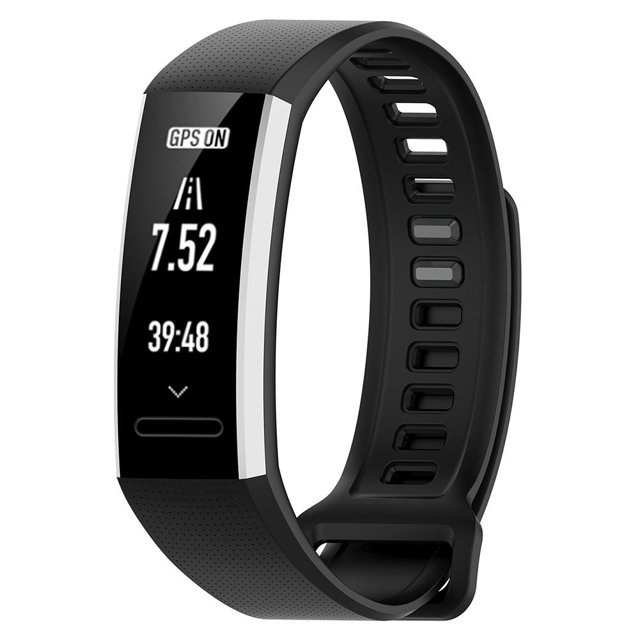 Correa De Reloj Correa de reloj de silicona para Huawei Band 2/Band 2 Pro/ERS-B19/ERS-B29 (negro) Likrtyny Para estrenar