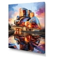 thumbnail image 2 of Designart "The Guggenheim Museum of Bilbao, Spain V" Cityscapes Wall Decor, 2 of 5