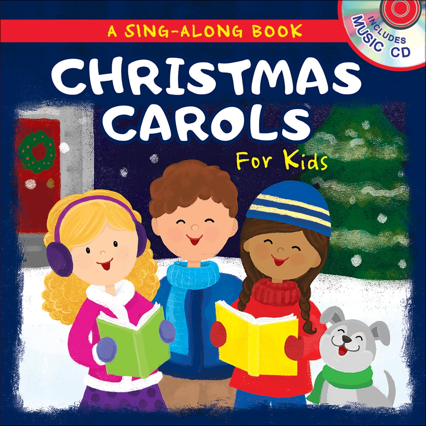Christmas Carols For Kids A Sing Along Book Board Book Walmart Walmart