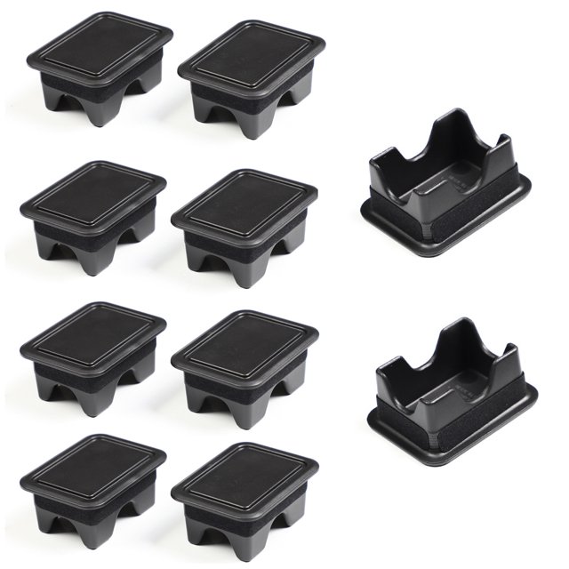 sweethay 10 piezas/Kit tapa de estaca de riel de cama de camión cubierta anticorrosiva portátil accesorios de repuesto para Ram 1500 2500 3500 Vehículos, repuestos y accesorios Mis