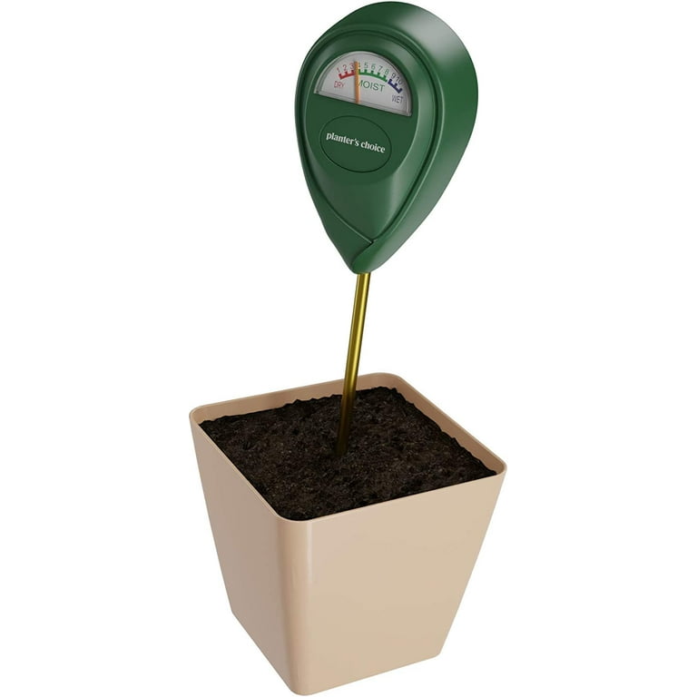 AoHao Soil Moisture Meter Plant Care Soil Tester Portable Plants Moisture  Meter Plant Water Monitor Green Soil Hydrometer Sensor Gardening Tool Kit