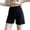 Black, variant on 1 Pcs Women Loose Half Slip Shorts Loose Fit Lace Trim Pettipants Culotte Slip Bloomers Split Underwear Shorts