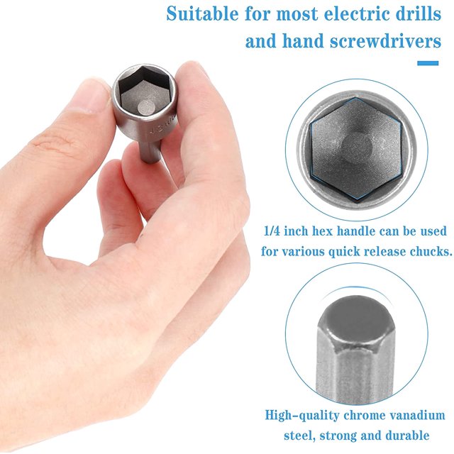 Adaptador de broca de destornillador de 18 Uds., broca Torx macho, broca adaptadora de broca de destornillador magnético para taladro manual, destornillador eléctrico, llave de tubo LingWen 8390614628519
