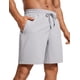thumbnail image 1 of Shorts Deportivos para Hombre CRZ YOGA Secado Rápido 7" Gris M, 1 of 6