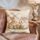 thumbnail image 5 of Fundas de almohada de Pascua | Fundas decorativas para cojines de sofá y cama | Fundas cuadradas de 45 x 45 cm | Decoración para el hogar: sala de estar, dormitorio, patio | Juego de 1, 5 of 6