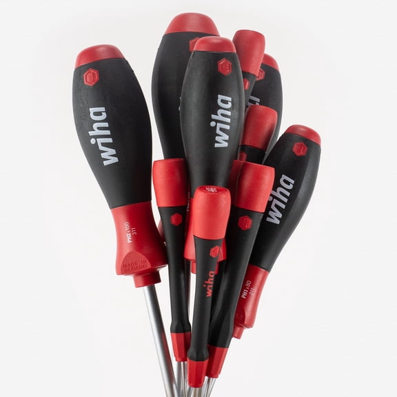 Wiha 30293 Master Phillips/Slotted Screwdriver Set, 11 Pieces