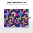 thumbnail image 2 of Fotbe Paint Butterflies Alfombrilla de Secado para Cocina con Estampado, 18x24 Pulgadas, 2 of 7