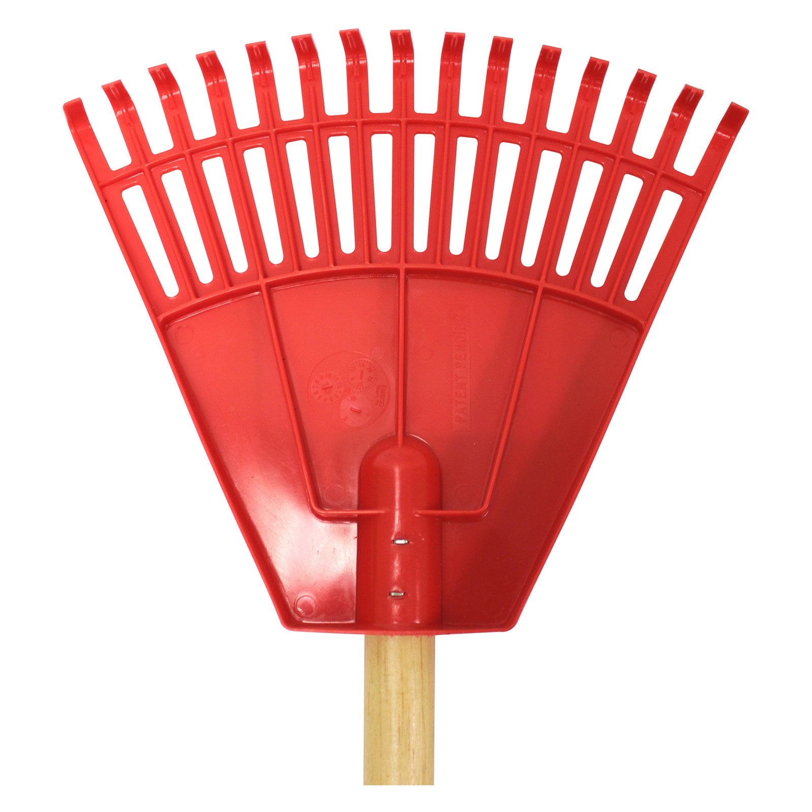 Emsco Group Little Diggers Kids Plastic Garden Leaf Rake with Wood Handle for Small Leaves Child Safe Outdoor Tool Walmart
