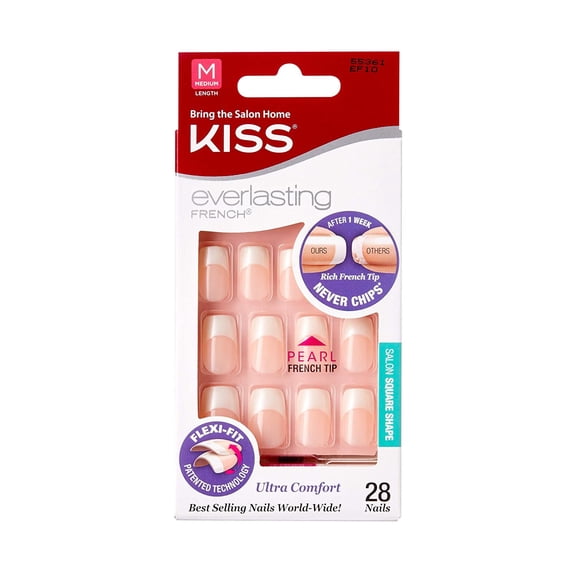 Kiss Everlasting French Nails (2 PACK, EF10)