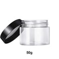 thumbnail image 3 of Tarro de crema facial DIY soportes de embalaje soporte de almacenamiento transparente sellado con tapa envase cosmético de plástico para salón Almacenamiento y organización del hogar tipo 4 Billuyoard HA062036-04, 3 of 6