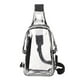 thumbnail image 4 of Bolsa de pecho de PVC de hombro transparente con puerto de carga USB portátil para el trabajo Tmvgtek Para Estrenar, 4 of 5