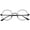 01-Black Frame/Clear Lens, variant on Polarized Round Sunglasses for Women Men Circle Style Black Sun Glasses Hippie UV400 Protection Retro