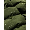 thumbnail image 6 of Ma Croix Mens Ultra Light Puffer Down Hooded Vest Polyester Padded Packable All Season Vest, 6 of 8