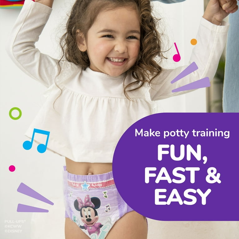 Minnie Toddler Girls 3 Pack 100% Cotton Underwear training pants Size 2T/3T  -NEW