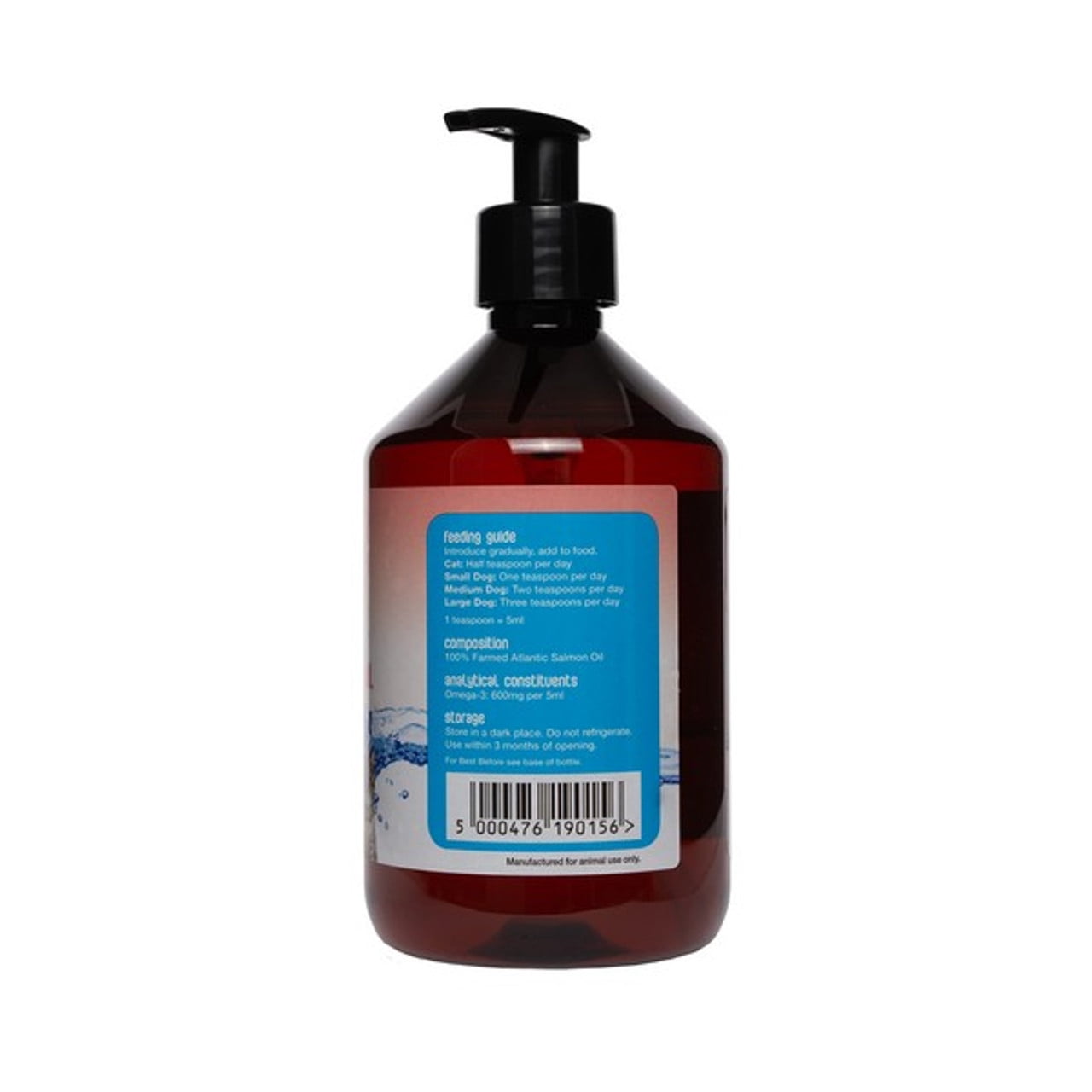 Johnson’s Salmon Oil - Cold Pressed Cat and Dog Health 250ml Case of 4