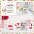 thumbnail image 5 of Gifts For Mother In Law, Mother In Law Gifts From Daughter In Law, Mother In Law Gifts, Mother In Law Birthday Gifts, Thank You For Being Acrylic Heart Sign Plaque Gift For Coworker Women, 5 of 6