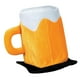 thumbnail image 1 of Sombrero de jarra de cerveza, accesorio divertido para disfraces, festivales, mascaradas, presentaciones en escenario, 1 of 8